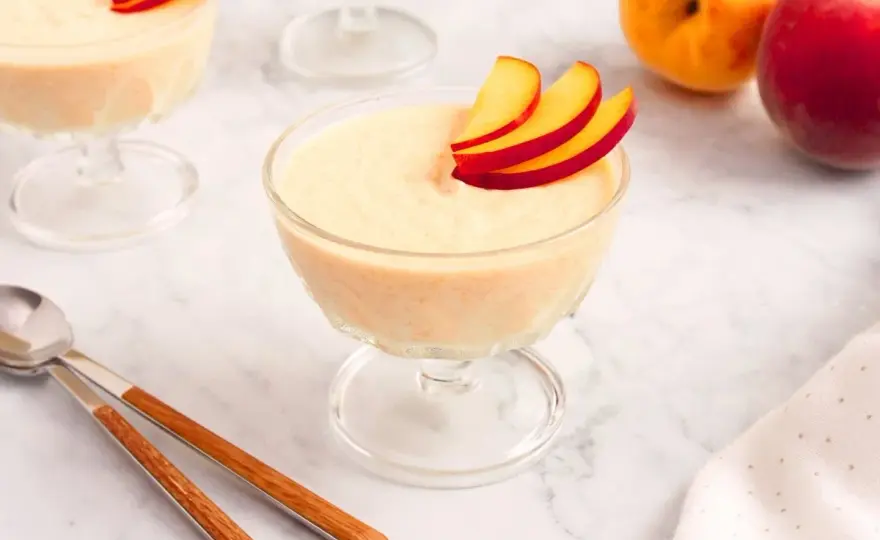 Mousse de Melocotón Perfecta - Textura Ideal y Sabor Real