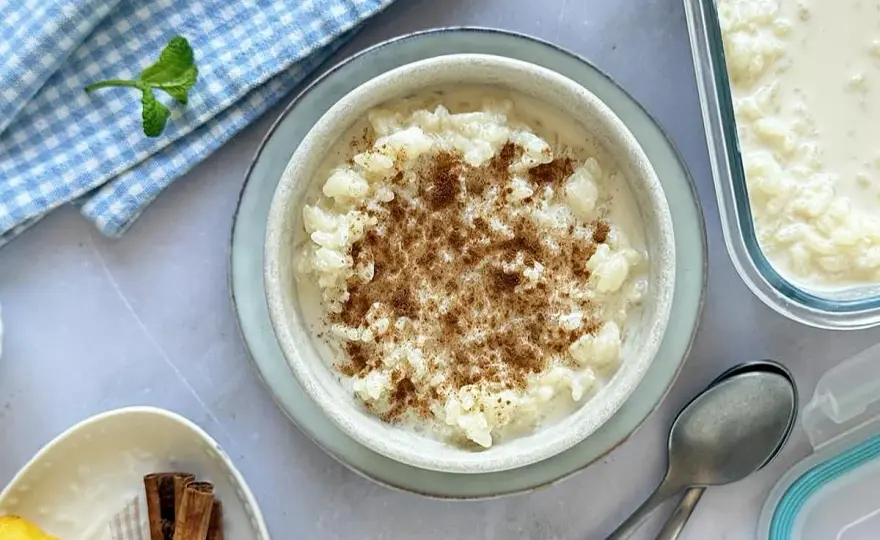 Arroz con leche en Airfryer - Cremoso y sin remover