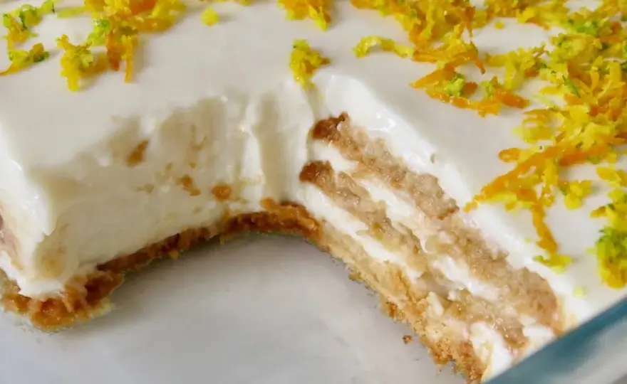 Tarta de limón sin horno - La receta que siempre sale bien