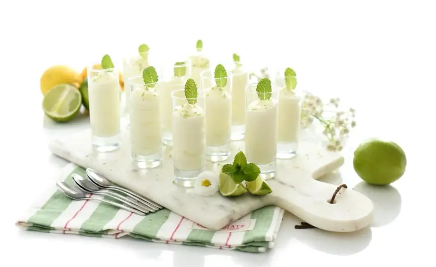 Mousse de limón en vasitos - El secreto para una textura perfecta