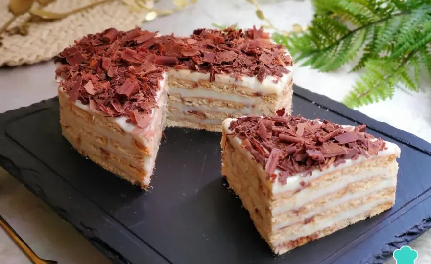 Tarta del Abuelo perfecta - Consigue un corte limpio y cremoso