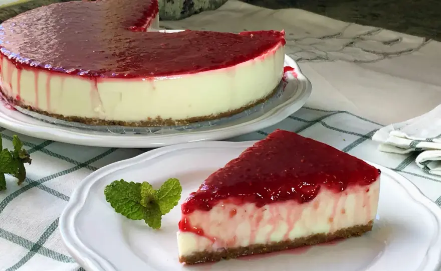 Tarta de yogur sin horno - El secreto para que quede firme