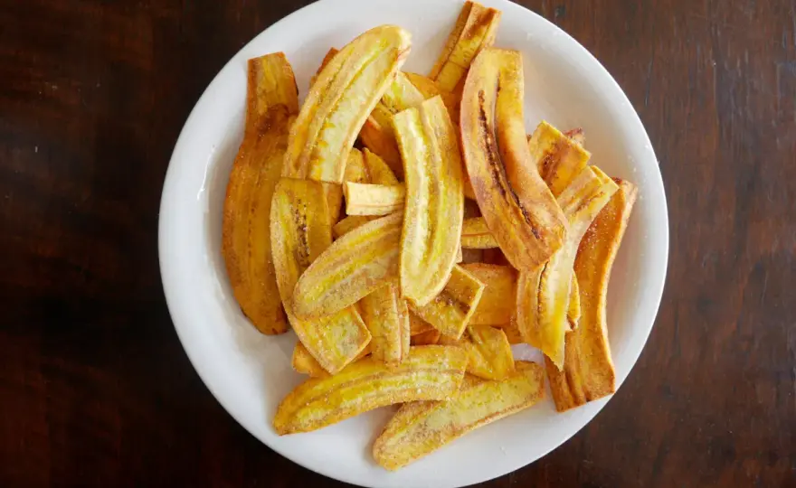 Plátano Frito Perfecto - El Secreto para que no quede aceitoso